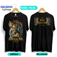 Kaos hellprint monster of noise original gildan softstyle HL03