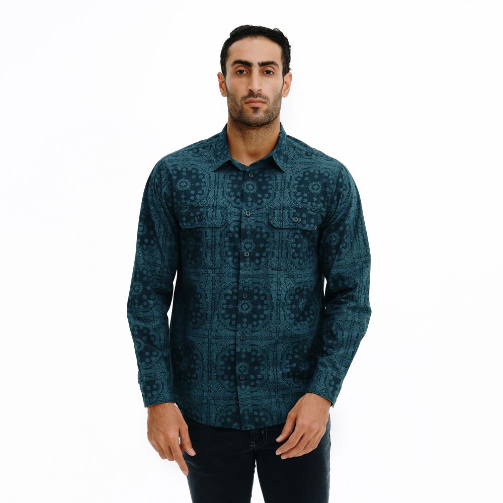 910006799 BLUMEN PAISLEY SHIRT