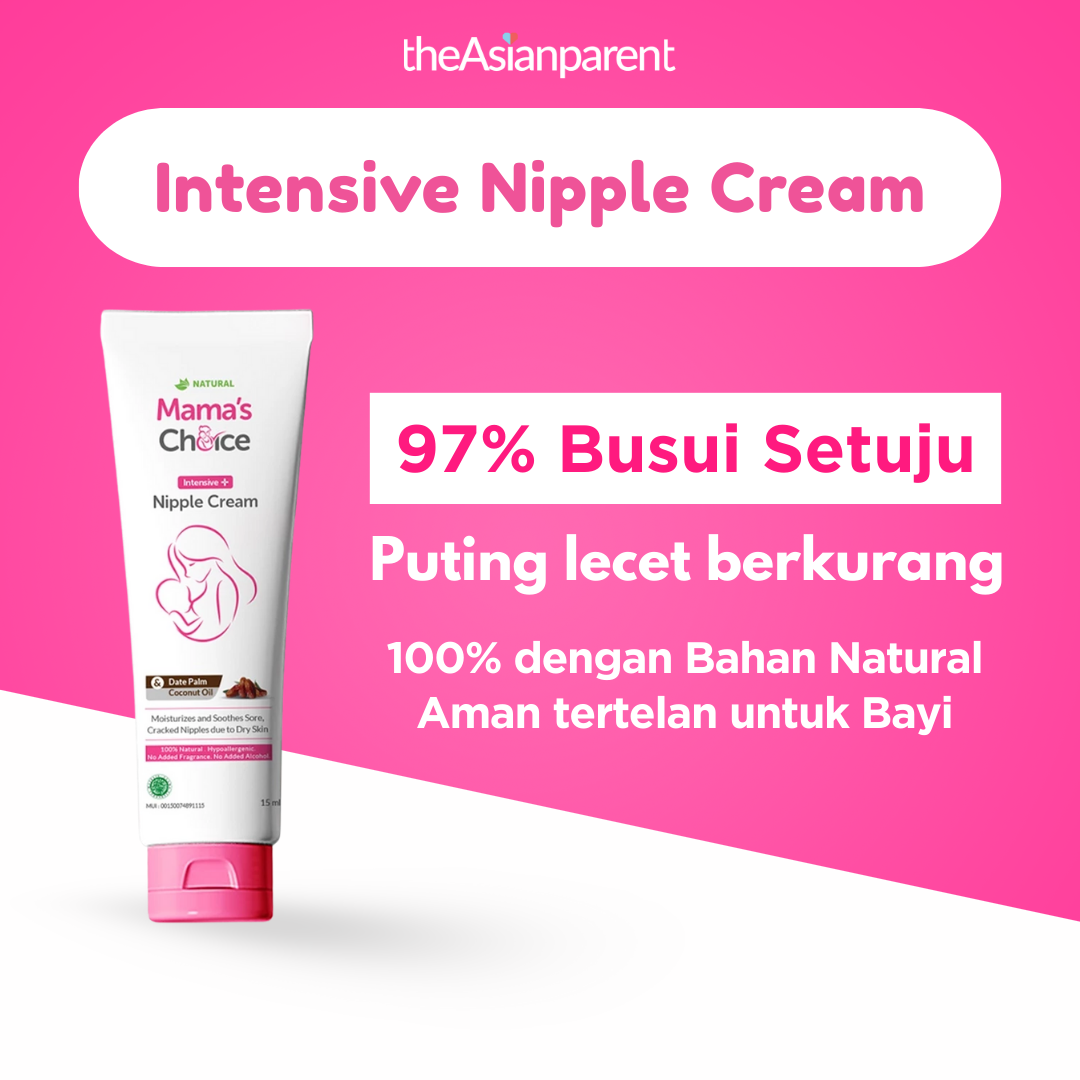 Mamas Choice Intensive Nipple Cream (Krim untuk Melembapkan Puting Lecet) Terdaftar BPOM dan Halal MUI | Obat Krim/Oles Puting Lecet / Nipple Cream Mamas Choice