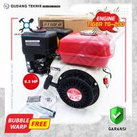 Engine Penggerak 6.5HP TIGER TESLA VITARA TG200 CX200 GX200 4 Tak / Mesin Penggerak Bensin Gasoline Engine Penggerak Gilingan Pencacah Ketiting 65HP VITARA TESLA TIGER