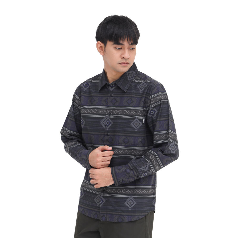 910009501 ETHNO SHIRT LS - NAV