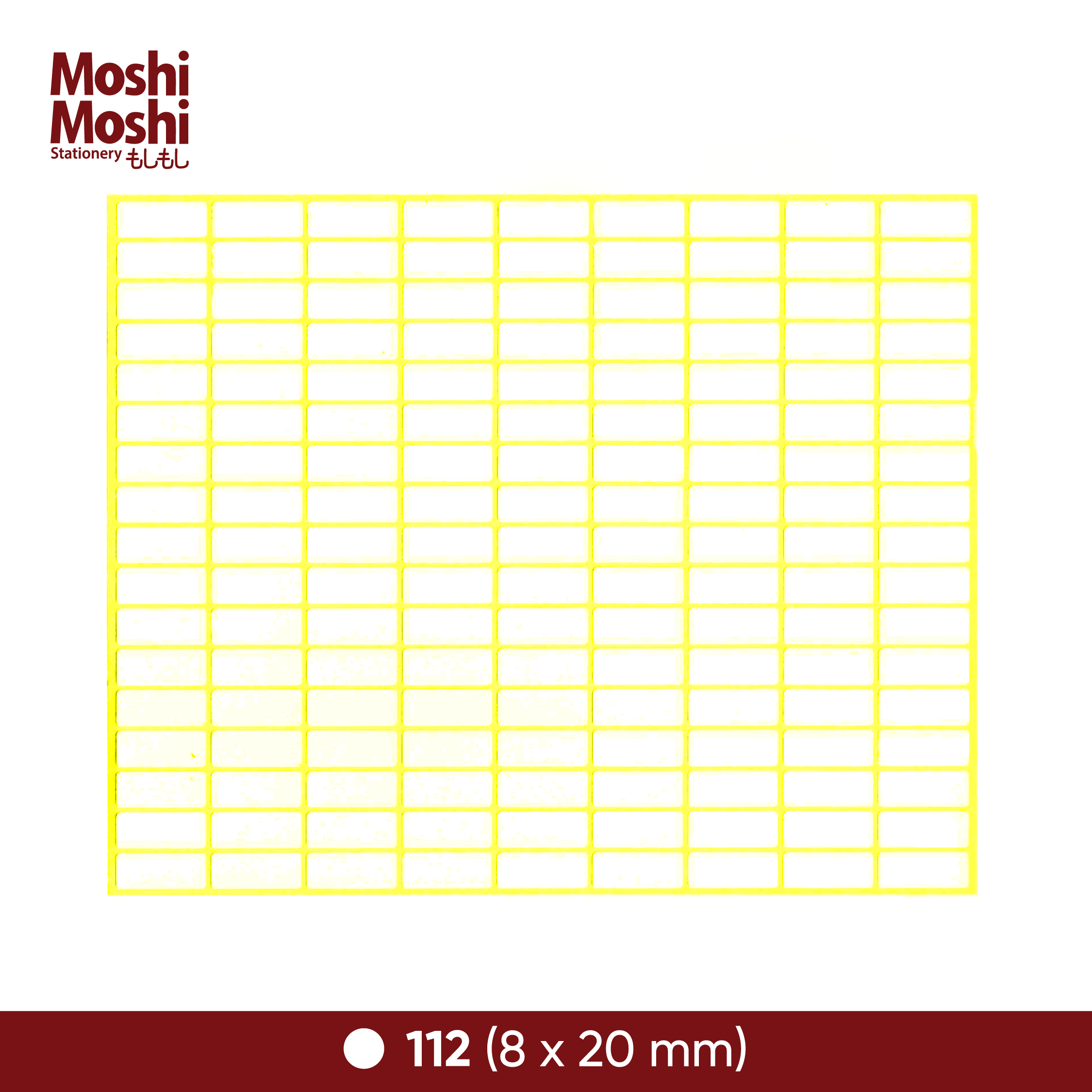 Label Sticker Undangan Shelf Adhesive Paper Kertas Tempel Dokumen Isi 7 Lembar