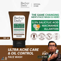 Barber Daily Acne Care & Oil Control Face Wash 100mL