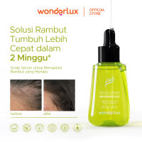 Wonderlux Drop Dead Growgeous! Serum Rambut Pembenaman 75ml untuk Pertumbuhan Rambut yang Lebih Padat dan Cepat | Densifying Hair Serum | Meningkatkan & Mempercepat Pertumbuhan Rambut