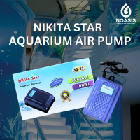 Nikita Star Mesin Pompa Udara 2 Lubang Mesin Aerator Airator Dua Lobang SS - 22