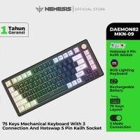 Keyboard Mechanical 3in1 Connection Hotswap 5-pin NYK Nemesis DAEMON82 MKN-09