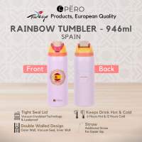 Pero Rainbow Tumbler 946 ml / Bottles Water / Botol Minum Tahan Panas dan Dingin 946 ml / Bottle Water