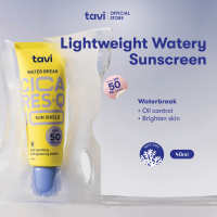 TAVI CICA RES-Q10 AdapTint Sun Shield 40 ml / TAVI CICA RES-Q10 Water Break Sun Shield 40 ml - Sunscreen Tabir Surya SPF 50 PA++++ - Skin Tint - Pore Blurring - Menyamarkan Bekas Jerawat - Oily Skin - Tone up
