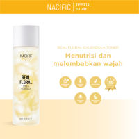 NACIFIC Real Floral Calendula Toner 180ml - Calendula Flower Petals (1000ppm) - Melembabkan dan Menenangkan Kulit