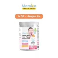MMK02 MAMIKO FINGER BABY ORAL WIPES 30PCS & 50PCS / KASA PEMBERSIH LIDAH GUSI GIGI MULUT BAYI