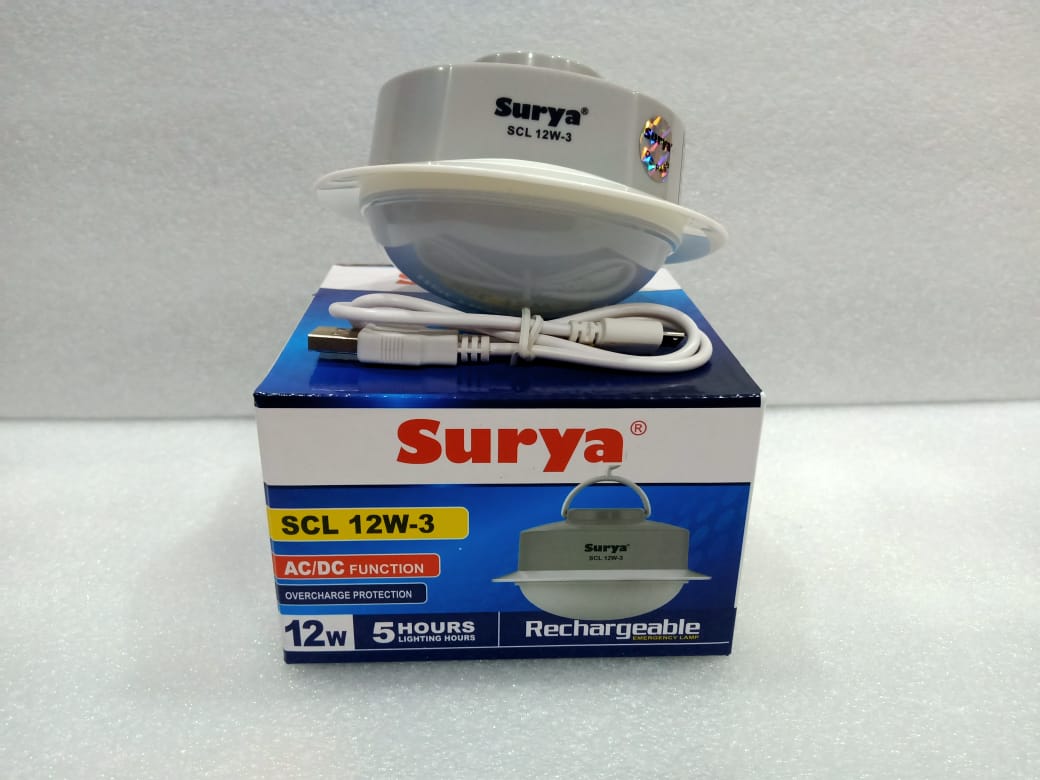 Surya SCL 12W-3 12 watt LED Lampu Gantung Darurat Emergency Lamp