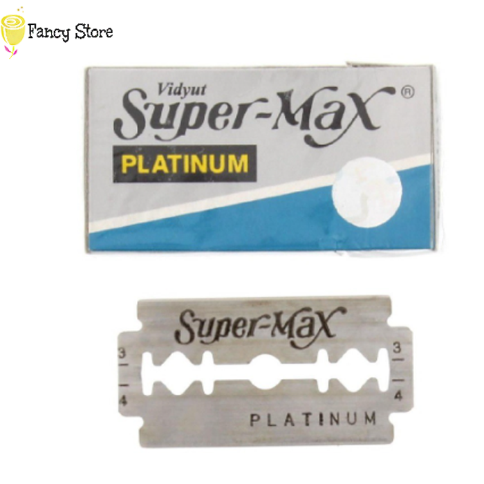 Silet Super Max Platinum per Box Kecil isi 5 Barber