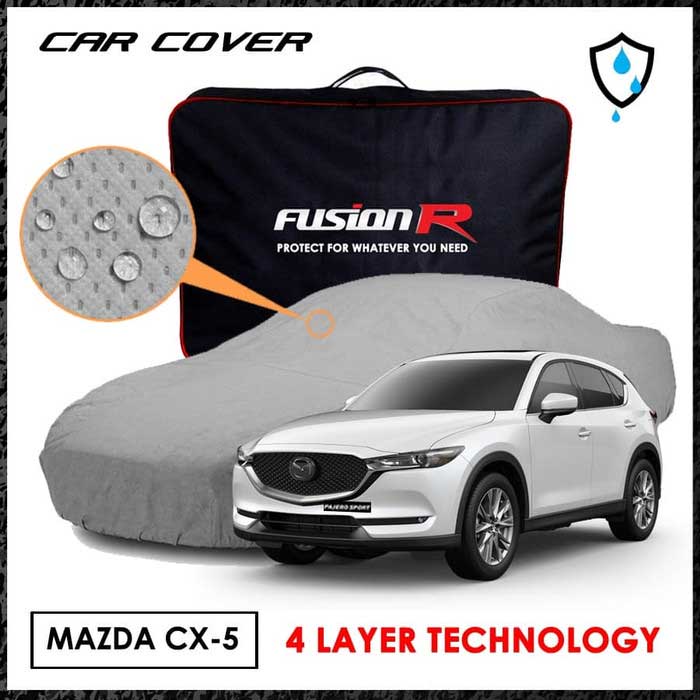 Cover Mobil MAZDA CX5 4 Layer / Body Cover MAZDA CX5 4 Lapis / Sarung Mobil MAZDA CX5 / Penutup Mobil MAZDA CX5 Like Krisbow Prestige