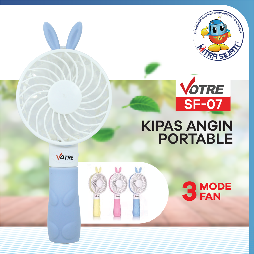 Mini Fan / Kipas Angin Mini Portable Votre SF07 - AFANSF07V
