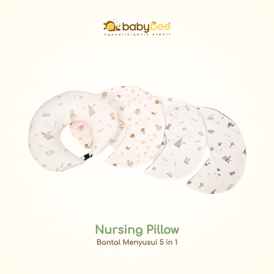 Babybee Nursing Pillow Bantal Menyusui Tummy Time
