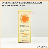 3W Clinic Intensive UV Sunblock Cream SPF 50+ PA+++ ORIGINAL KOREA