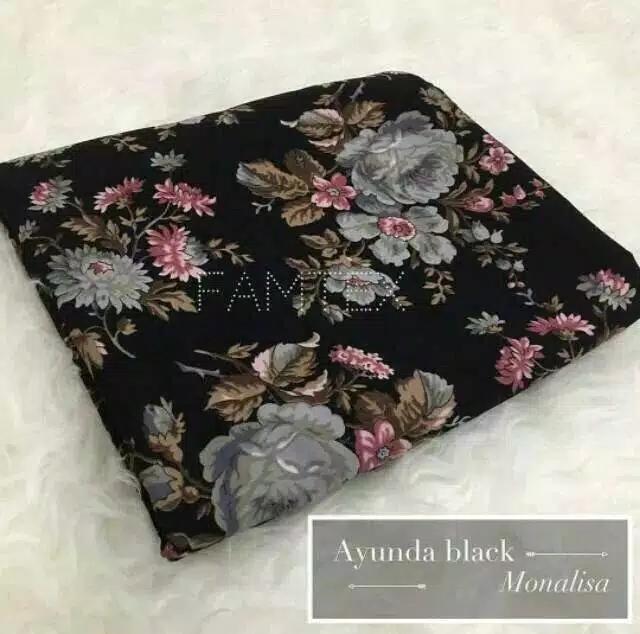 Detail Gambar GAMIS AYUNDA HITAM BUSUI RESLETING DEPAN Terbaru