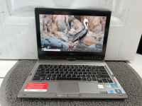Laptop Fujitsu lifebook T902  Windows 10 pro 64-bit  Processor Intel core i5-3320m 2.6GHz Ram 8 gb  Penyimpanan 500 GB hdd Display Intel HD Graphics 4009 UK 14 inch  Touchscreen  Layar bisa di putar 360
