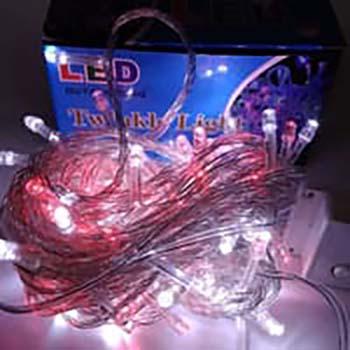 Lampu Hias LED Tumblr Merah Putih 17 Agustus Lampu Hias Natal LED Lampu Dekorasi LED Twingkle Light Led FREE SAMBUNGAN KABEL- 10 Meter