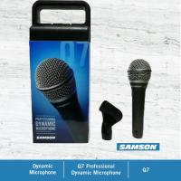Samson Q7 Dynamic Microphone Professional Hitam Berkilau untuk Audio Production