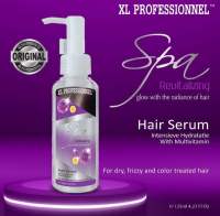 XL Profesionnel Spa Hair Serum Revitalizing Ungu 125ML - XL Serum Ungu 125ml - Serum Rambut XL Kemasan Botol 125ml