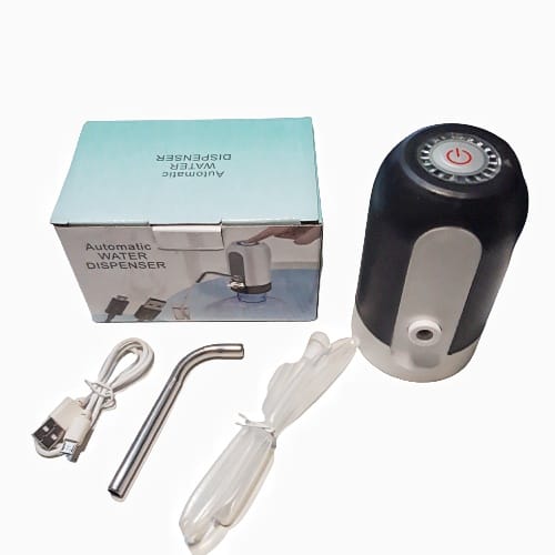 Pompa Galon Elektrik 1200mAh Rechargeable - Automatic Water Dispenser Baterai isi Ulang / Cas