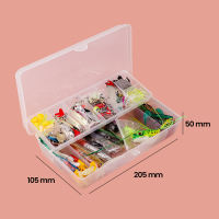 LIXADA Set Umpan Casting Lengkap Ikan Set Fishing Bait Kit 45-101 PCS - DWS250-D - Multi-Color - COD