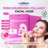 [NEW] LANBENA Nourishing 243Da Collagen Glowing Mask 34g - Masker Wajah Mencerahkan Kulit Mengurangi Garis-Garis Halus Mengencangkan Kulit Perawatan Kulit Sangat menghidrasi dan melembabkan