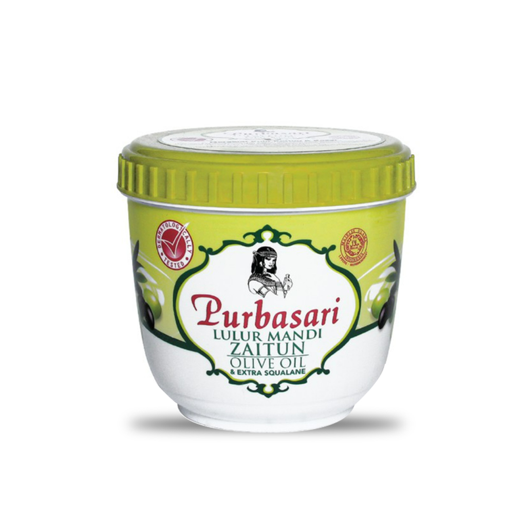 Purbasari Lulur Mandi Zaitun Olive Oil Body Scrub 125 gr / 235 g / Lulur Mandi / Body Scrub
