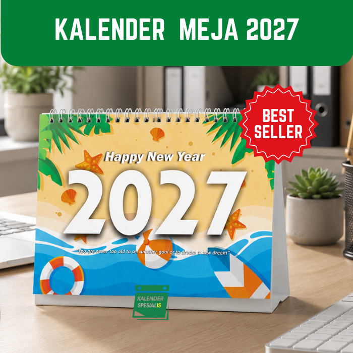 PROMO KALENDER MEJA TAHUN 2027 SERI KARTUN BESAR - BEST SELLER