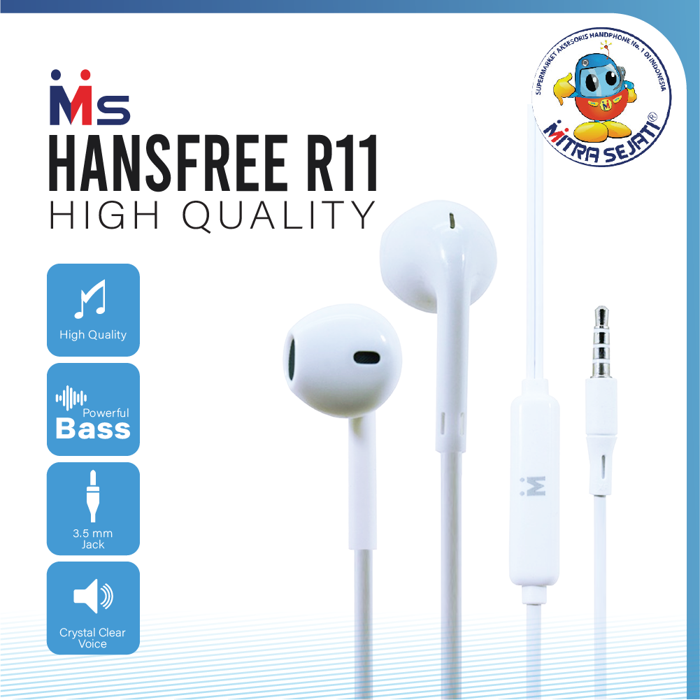Handsfree / Headset MS R11 High Quality-AHFMOR11MS