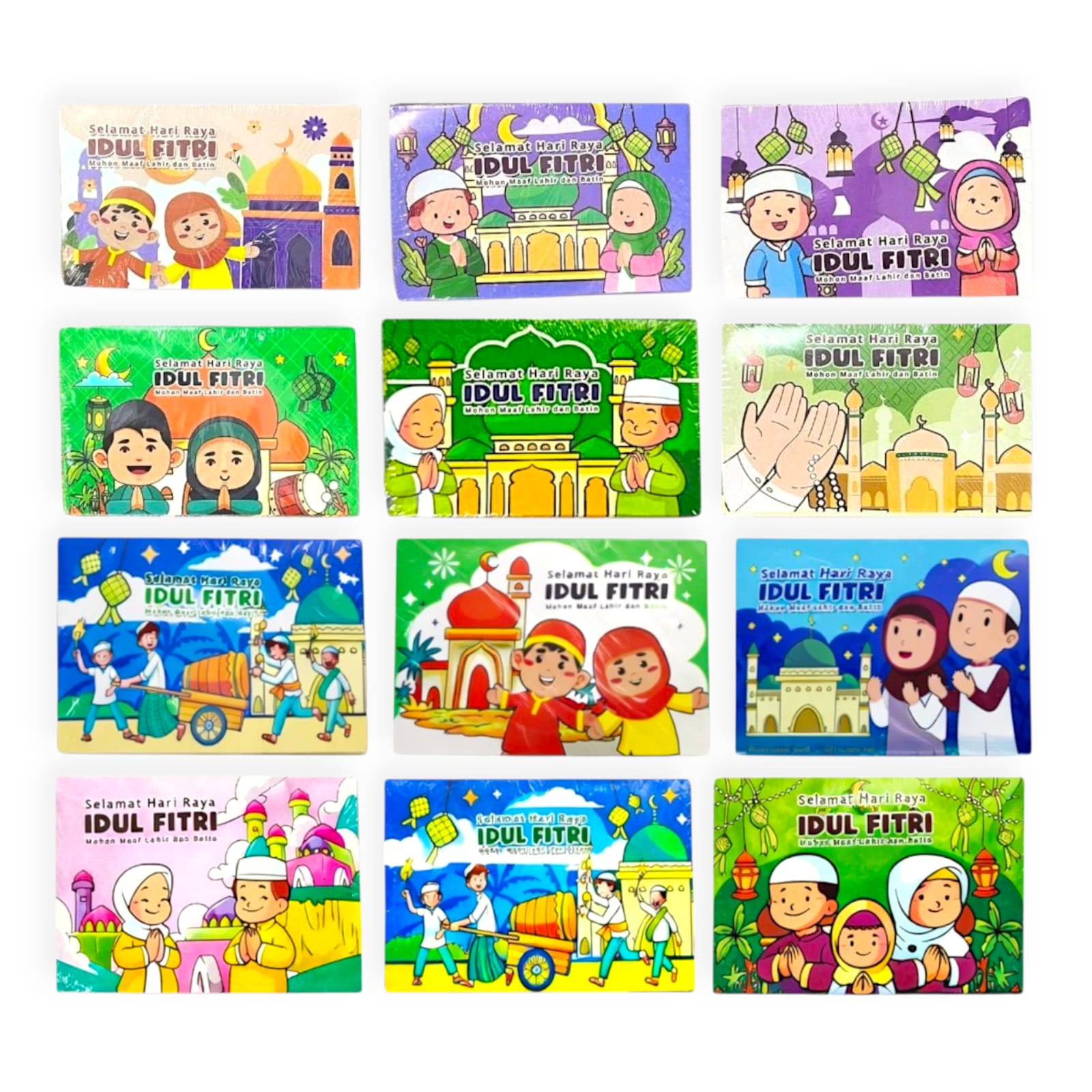 amplop lebaran idul fitri thr anak karakter isi 40pcs by kiky
