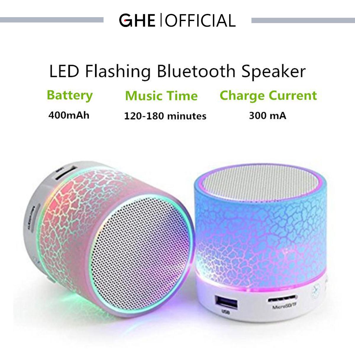 GHE Speaker Bluetooth Mini LED Portable Wireless S10 Januari 2019 - 4 GHE Speaker Bluetooth Mini LED Portable Wireless S10 - 4