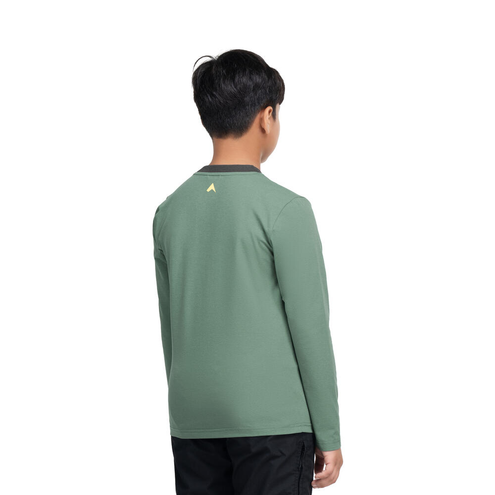910011718 JR SUNVEIL LOGO LS TEES