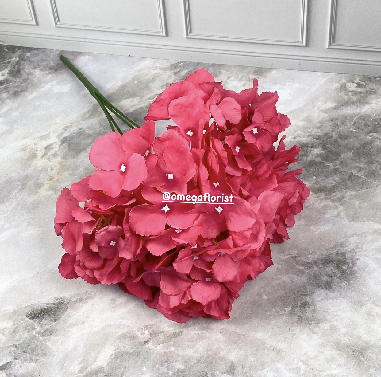 BUNGA HORTENSIAJUMBO K5/HYDRANGEA 5CABANG/BUNGA HORTENSIA PALSU/HYDRANGEA ARTIFICIAL