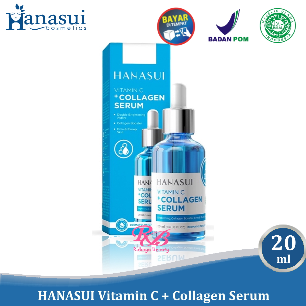 Hanasui Vitamin C + Collagen Serum 20ml 5