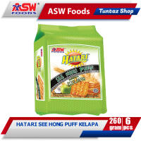 Hatari See Hong Puff Kelapa 6 pcs 245 gram