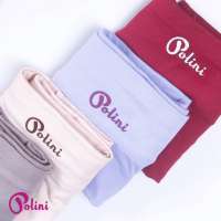 Promo paket isi 6 Celana dalam wanita Premiun Polini 1260 CoolMax polyester motif polos murah nyaman