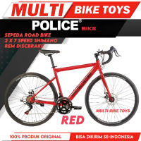 Sepeda balap Roadbike 700C ELEMENT POLICE TORONTO EFG 7 Speed shimano