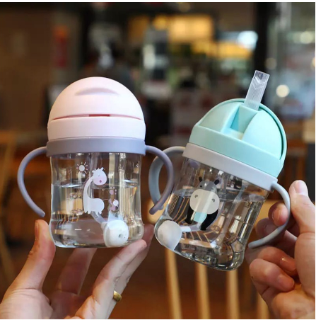 BPA FREE Botol Minum Bayi Gelas Anak Balita Training Cup Baby 280ml SIPPY CUP SIPY 2121 Dengan Gagang Handle DAIMURA STORE