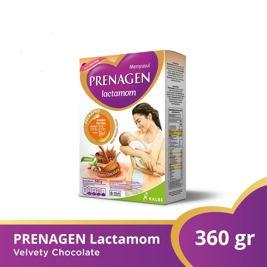 Prenagen Lactamom 360gr - Susu Ibu Menyusui