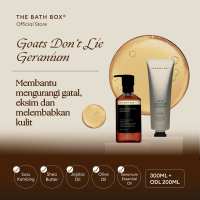 THE BATH BOX - Goats Dont Lie Geranium (Bekas Luka Mengeringkan Luka Koreng GDL Gatal-Gatal SLS Free No SLS Sabun Natural Essential Oil)