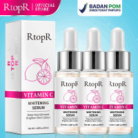 RtopR Serum Vitamin c Wajah Untuk Flek Hitam Glowing Dan Putih Menghilangkan Pori-Pori Dan Flek Hitam Brightening Mencerahkan Wajah 30ML