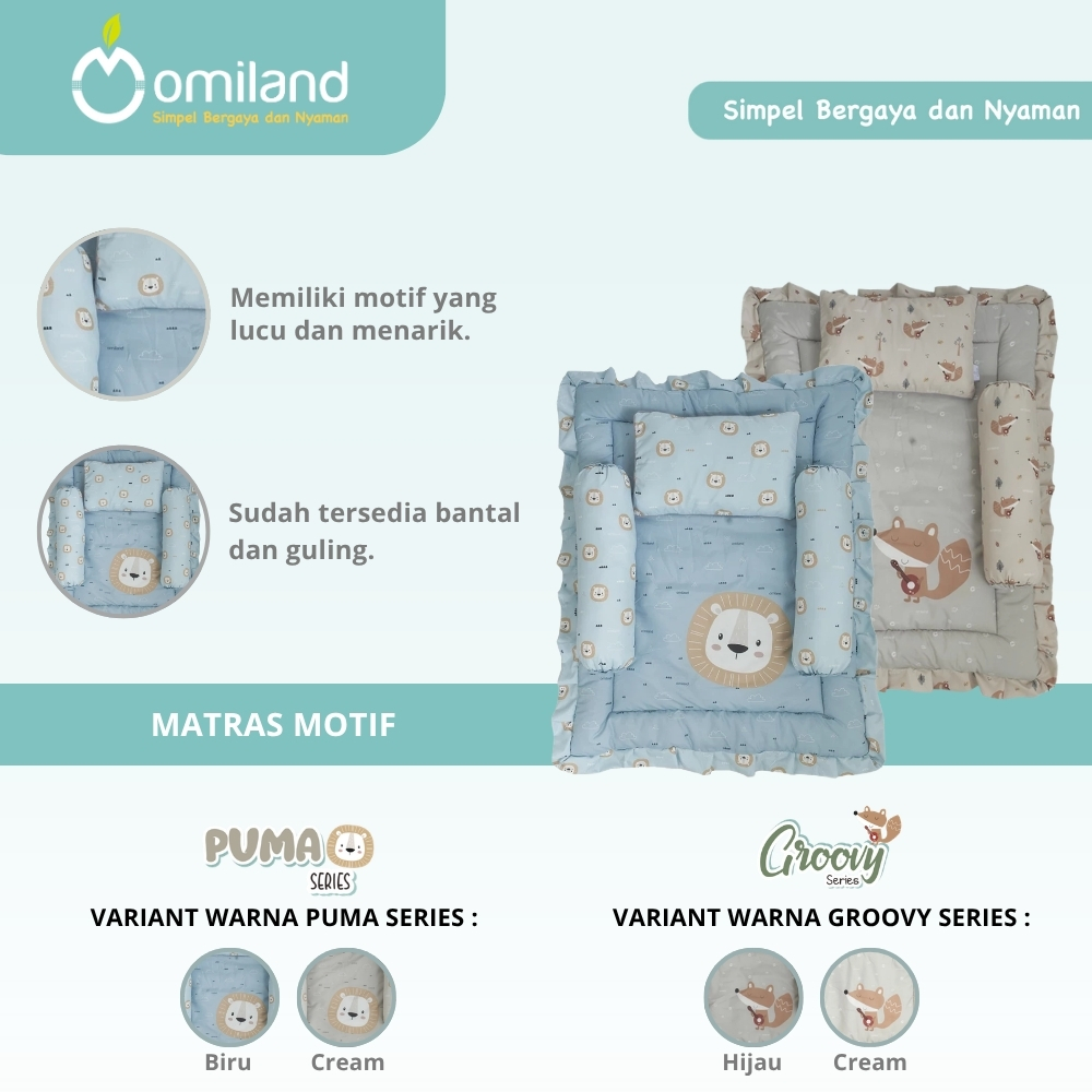 OMILAND Matras Set Groovy & Puma Series