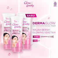 [Paket isi 3] Glow & Lovely Facial Wash Multivitamin 100gr