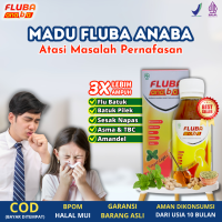 Obat Batuk Madu FLUBA ANABA Herbal Alami atasi flu pilek amandel radang tenggorokan untuk anak-anak dan dewasa