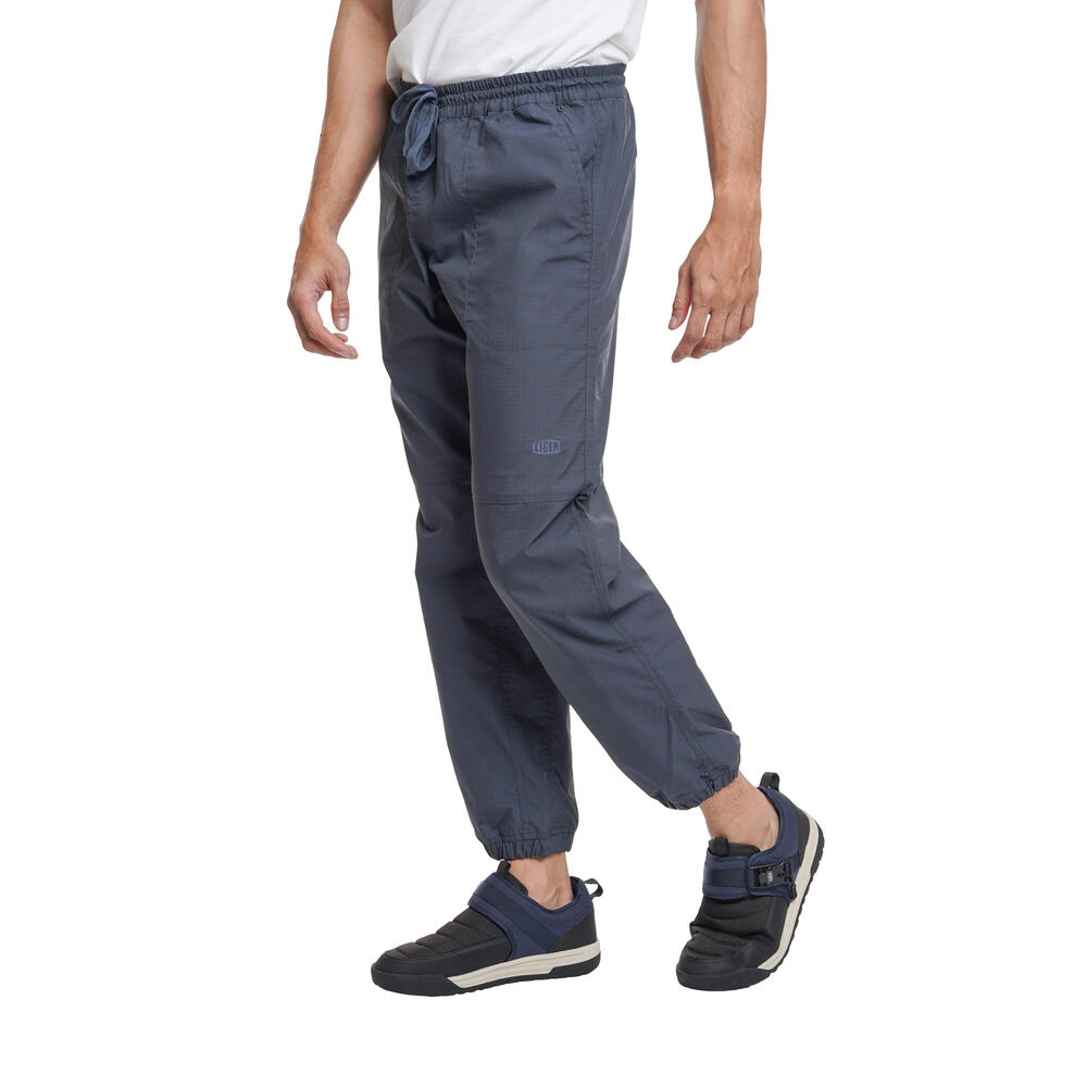 910009505 SAFAR CHINOS JOGGER PANTS - NAV