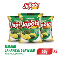 [Paket isi 3] JAPOTA Keripik Kentang Umami Japanese Seaweed 68GR
