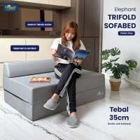 Elephant Trifold Sofabed / Sofa Bed Kasur / Sofa Tidur Lipat/ Sofa Tamu  Minimalis / Aesthetic / 2025