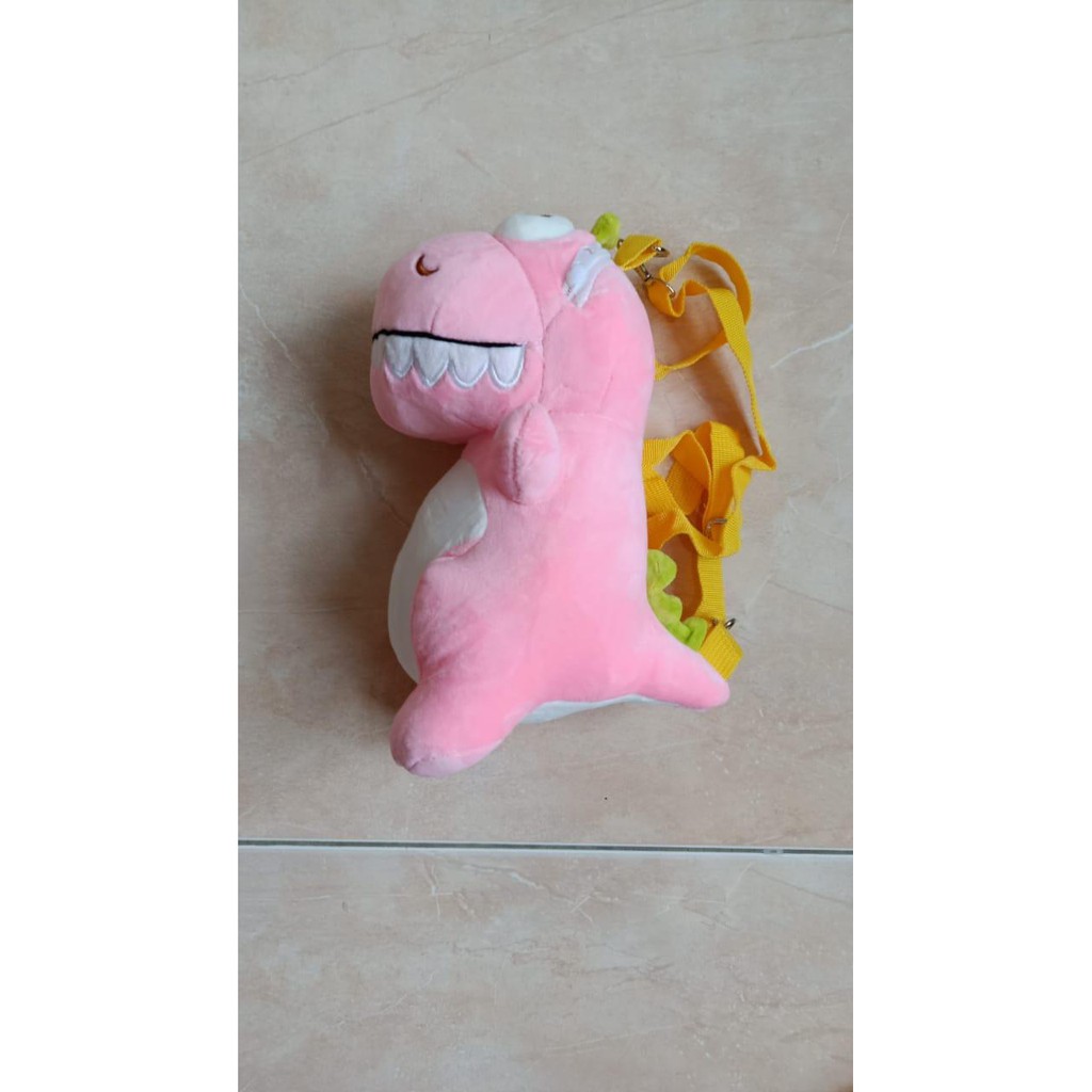 (LOLI-JKT)TS-BDI TAS ANAK BONEKA DINOSAURUS MOTIF LUCU